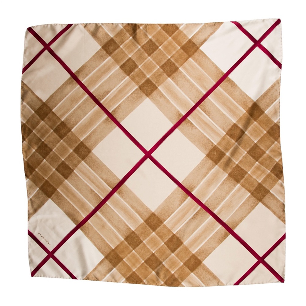 Burberry silk scarf